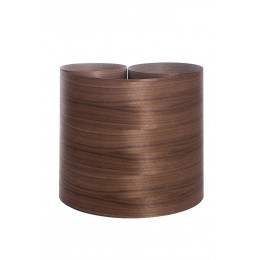 Placage bois thermocollant 250x50cm noyer