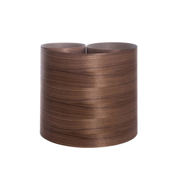 Placage bois thermocollant 250x50cm noyer