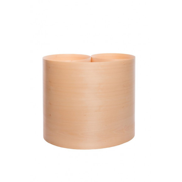 Placage bois thermocollant 250x25cm hêtre