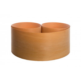 Placage bois thermocollant 250x25cm teck