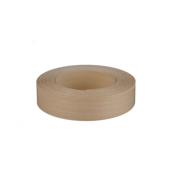 Chant thermocollant bois véritable 23mmx5ml hêtre