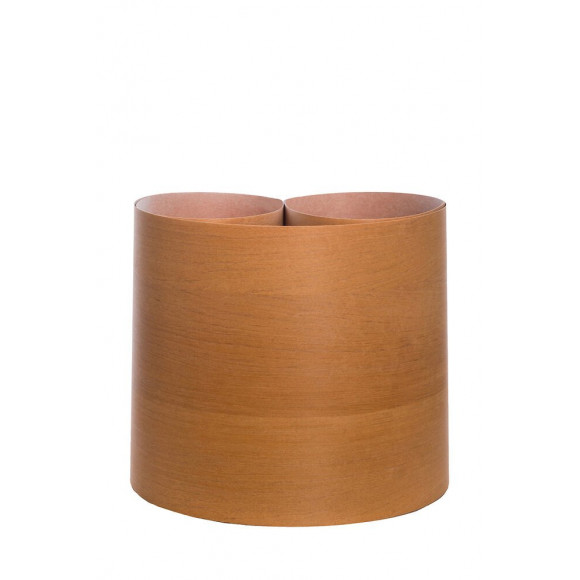 Placage bois thermocollant 250x50cm teck