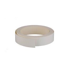 Chant mélaminé thermocollant 23mmx5ml blanc à laquer