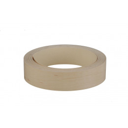 Chant mélaminé thermocollant 23mmx5ml érable blanc