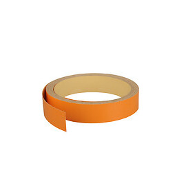 Chant mélaminé adhésif 19mmx5ml orange