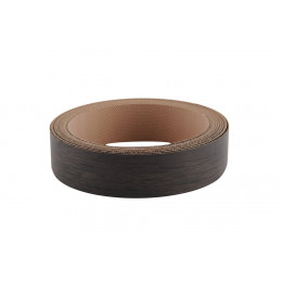 Chant mélaminé thermocollant 23mmx5ml planche noir use