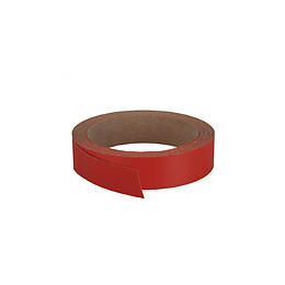 Chant mélaminé thermocollant 23mmx5ml rouge cerise