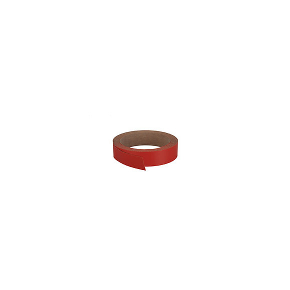 Chant mélaminé thermocollant 23mmx5ml rouge cerise