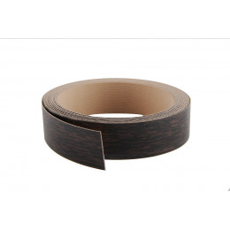 Chant mélaminé thermocollant 23mmx5ml wengé