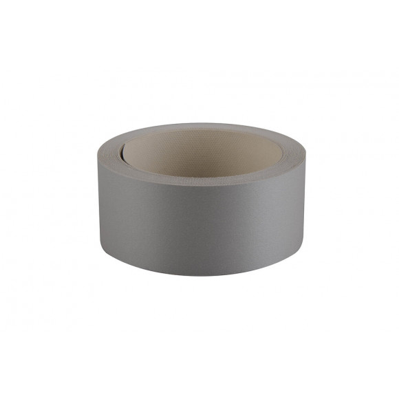 Chant mélaminé thermocollant 42mmx5ml inox