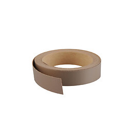 Chant mélaminé thermocollant 23mmx5ml brun taupe/gris brun