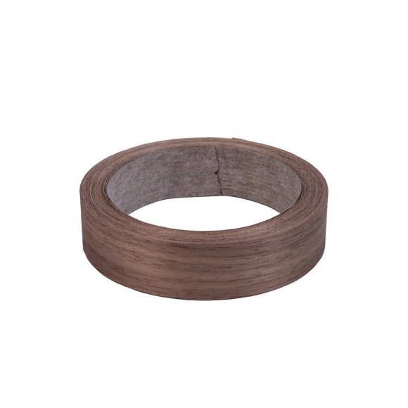 Chant mélaminé thermocollant 23mmx5ml bois ligne gris