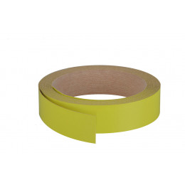 Chant mélaminé thermocollant 23mmx5ml vert fluo