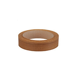 Chant mélaminé thermocollant 23mmx5ml noyer