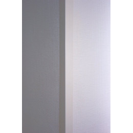 Cornière de finition blanc 20mmx2.75ml