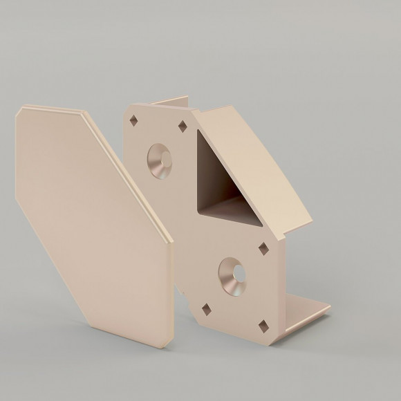 Cubix taupe 18mm x20