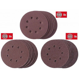 Set De Disques De Ponçage125mm