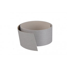 Chant stratifié thermocollant 42mmx1.32ml alu/alu pvc