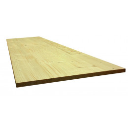 Tablette bois massif Sapin européen 2000x400x18mm