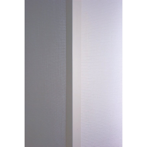 Cornière de finition blanc 25mmx2.75ml