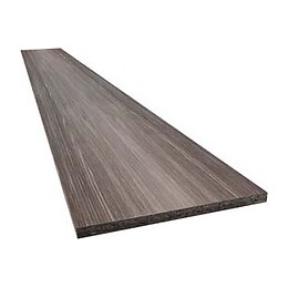 Tablette mélaminé coloris Chêne Gris 2500x500x18mm