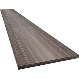 Tablette mélaminé coloris Chêne Gris 2500x500x18mm