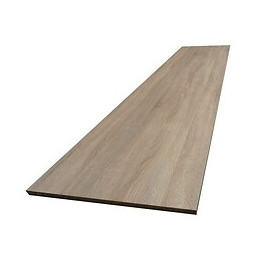 Tablette mélaminé Chêne Sonoma 2500x500x18mm