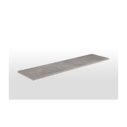 Tablette béton alu 80x30cm épaisseur 18mm 4ch 103278