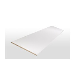 Tablette blanc 80x20cm épaisseur 18mm 4ch