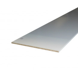 Tablette Mélaminé blanc 18x600 L.2.50m