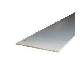 Tablette Mélaminé blanc 18x300 L.2.50m