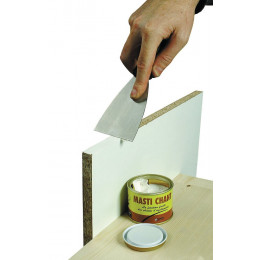 Mastic pour chant aggloméré blanc 300g