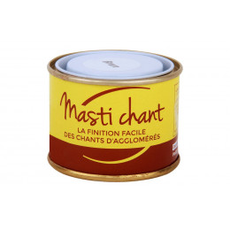 Mastic pour chant aggloméré brun 300g