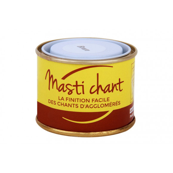 Mastic pour chant aggloméré brun 300g