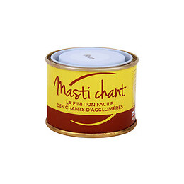 Mastic pour chant aggloméré brun 300g