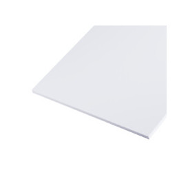 Plaque PVC expansé blanc 6mm 2x1m