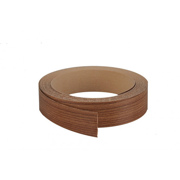 Chant stratifié thermocollant 23mmx5ml chêne bodega