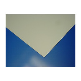 Plaque PVC expansé blanc 3mm 1x1m