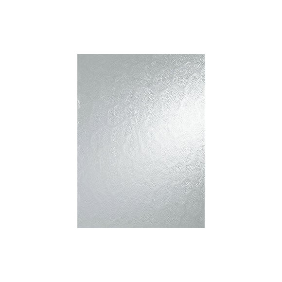 Verre synthétique martelé transparent 2mm 1  x  0,5m