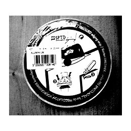 Chant mélaminé thermocollant 23mmx5ml gris alu