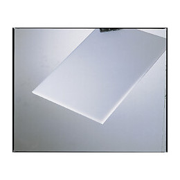 Verre synthétique lisse opalin 2MM 1  x  2 m