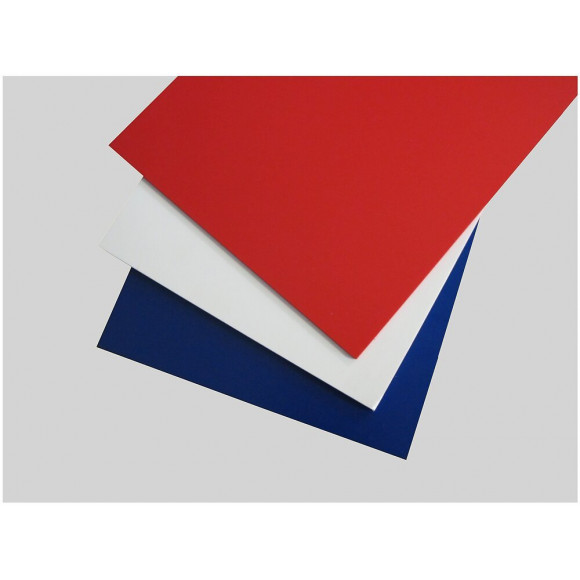 Plaque PVC expansé blanc 3mm 2x1m