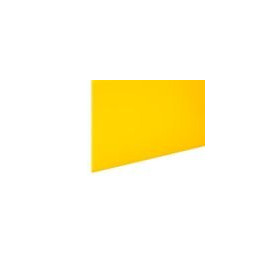 Plaque PMMA jaune orange opaque 4218 1x0.5m