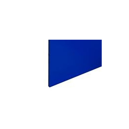 Plaque PMMA bleu saphir transparent 1819 0.5x0.5m