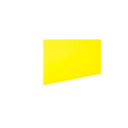 Plaque PMMA jaune canari opaque 4203 1x1m