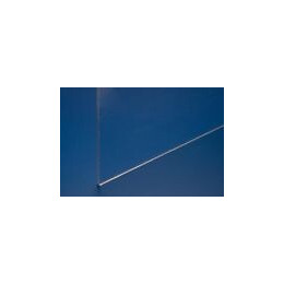 Plaque polycarbonate compact cristal 2mm 1x1m