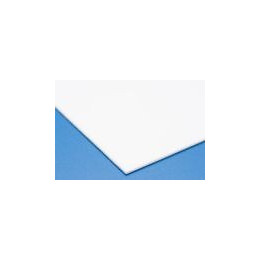 Plaque PMMA opale diffusant 3mm 0.5x0.5m