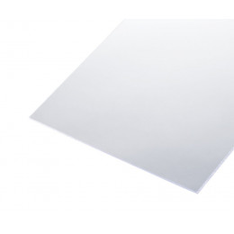 Verre synthétique 8mm 100x50cm clair lisse