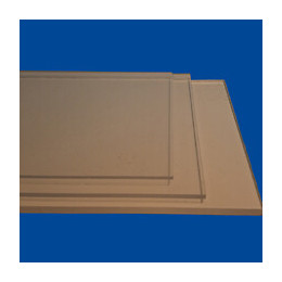 Plaque styrène clair 5mm 2x1m