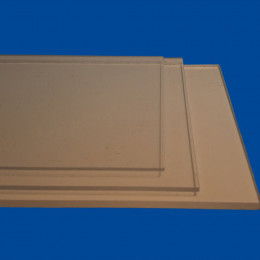 Plaque styrène clair 5mm 0.50x0.50m